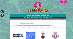 Desktop Screenshot of cositabonita.de