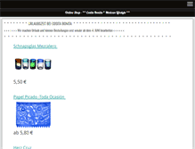 Tablet Screenshot of cositabonita.de